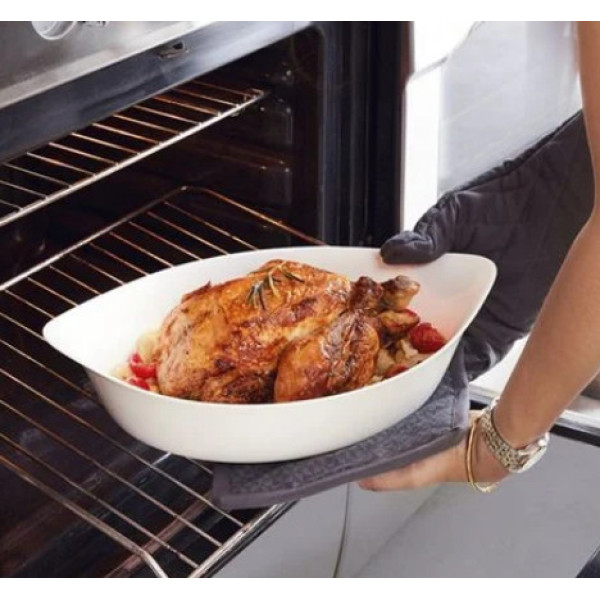 N3083 Посуд скляний «Luminarc» Smart Cuisine - форма для запікання овальна 32х20см