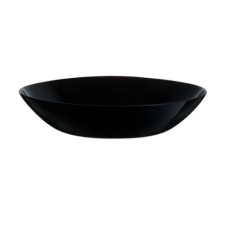 V3890 Посуд скляний «Luminarc» Zelie Black - тарілка глибока кругла d=20см