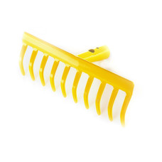 Граблі прямі 245×88 мм 10 зубів 0,39 кг  (СИЛА)