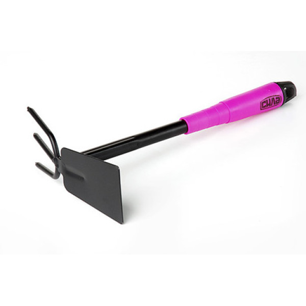 Мотика комбінована плоска + 3-х зуба з пластиковою рукояткою 550504