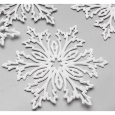 Сніжинка новорічна №5 1шт