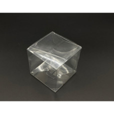 Подарункова коробки із полімерної плівки. 8х8х8см 200мкр.