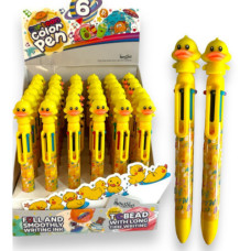 Ручка кулькова Маленька жовта качечка (36) (1296)