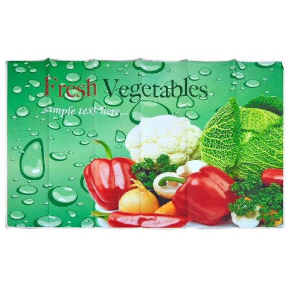 Наклейка над плитою 45х75 см Х3-146 Фольга на стіну