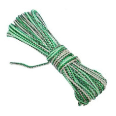 Мотузка білизняна шнур жорсткий 4 мм*20 м зебра