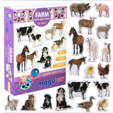 Magnetic set "Farm Mom and Baby" ML4031-08 EN