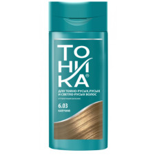 "Тоніка" Бальзам для надання відтінку волоссю з ефектом біоламінування 6.03 "Капучіно", 150 мл (12 ш