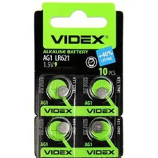Батарейка VIDEX AG1 LR621 1шт.