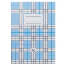Книга канцелярська А4 "Графіка" 96арк., клітинка, офсет, скоба