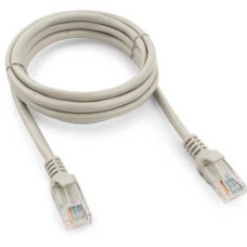 Патч корд  Cablexpert PP12-5M, UTP, категорія. 5E, литий,  50u" штекер із клямкою, 5 м, сірий