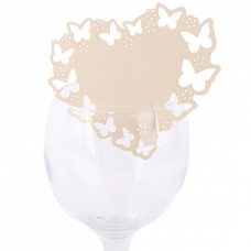 Декор на келих Серце,Метелик, Квітка 5-26050 1шт