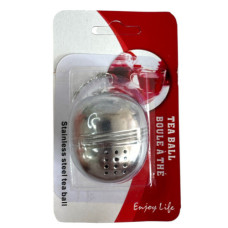 Сіточка для заварювання чаю з ланцюжком з нержавіюча сталь 4,5см