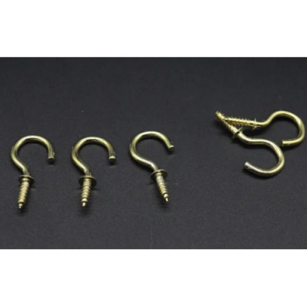 Гачок для ключів Колір "золото" 30х14мм 1шт