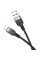 Кабель Hoco X109 Silicone Lightning 2.4A 3m (Чорний)