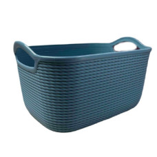 Корзина "Джут" S, сиз.блакитний 2,9л