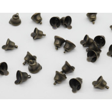 Маленький дзвіночок стара латунь 10мм (K-025) 1шт