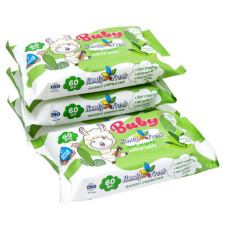 Вологі серветки "Handy Fresh" алоє 60 шт