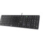 Клавiатура дротова USB Black UKR GENIUS SlimStar 126