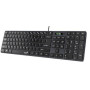 Клавiатура дротова USB Black UKR GENIUS SlimStar 126