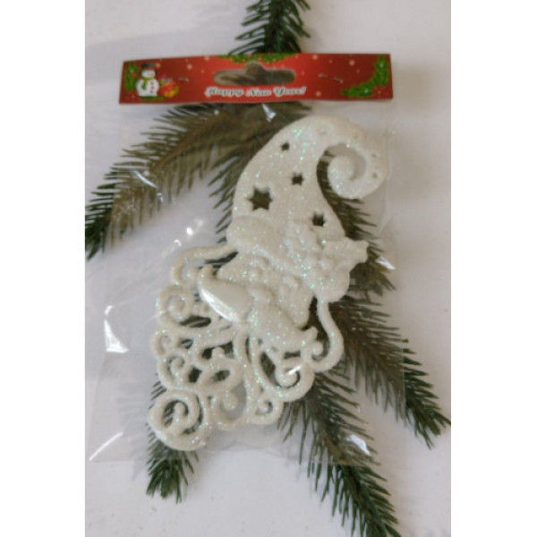 Новорічна підвіска на ялинку "Санта" №32