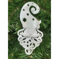 Новорічна підвіска на ялинку "Санта" №32