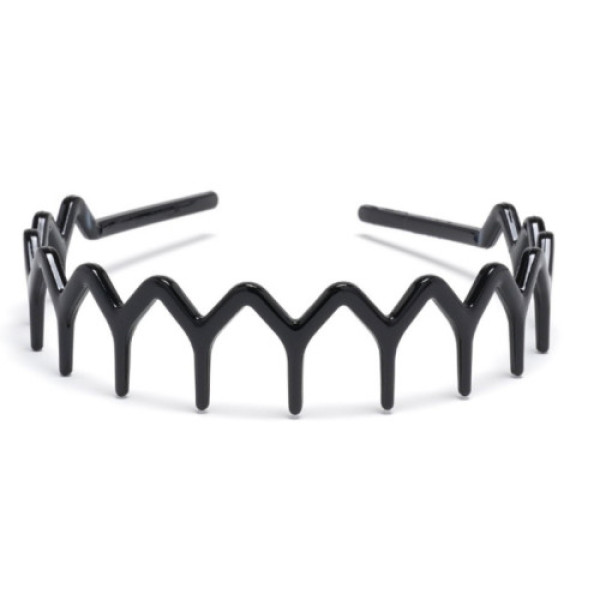 Обруч для волосся гребінь великий 31626 глянцевий