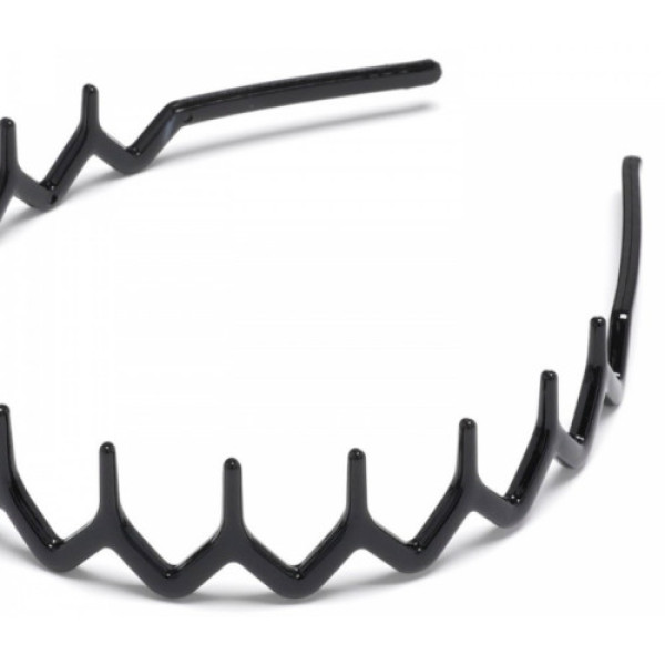 Обруч для волосся гребінь великий 31626 глянцевий