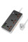 Мережевий Подовжувач Hoco AC8A 1USB-C / 3USB-A QC/PPS/PD30W / 3 Sockets 1.5m (Чорний)