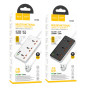 Мережевий Подовжувач Hoco AC8A 1USB-C / 3USB-A QC/PPS/PD30W / 3 Sockets 1.5m (Чорний)