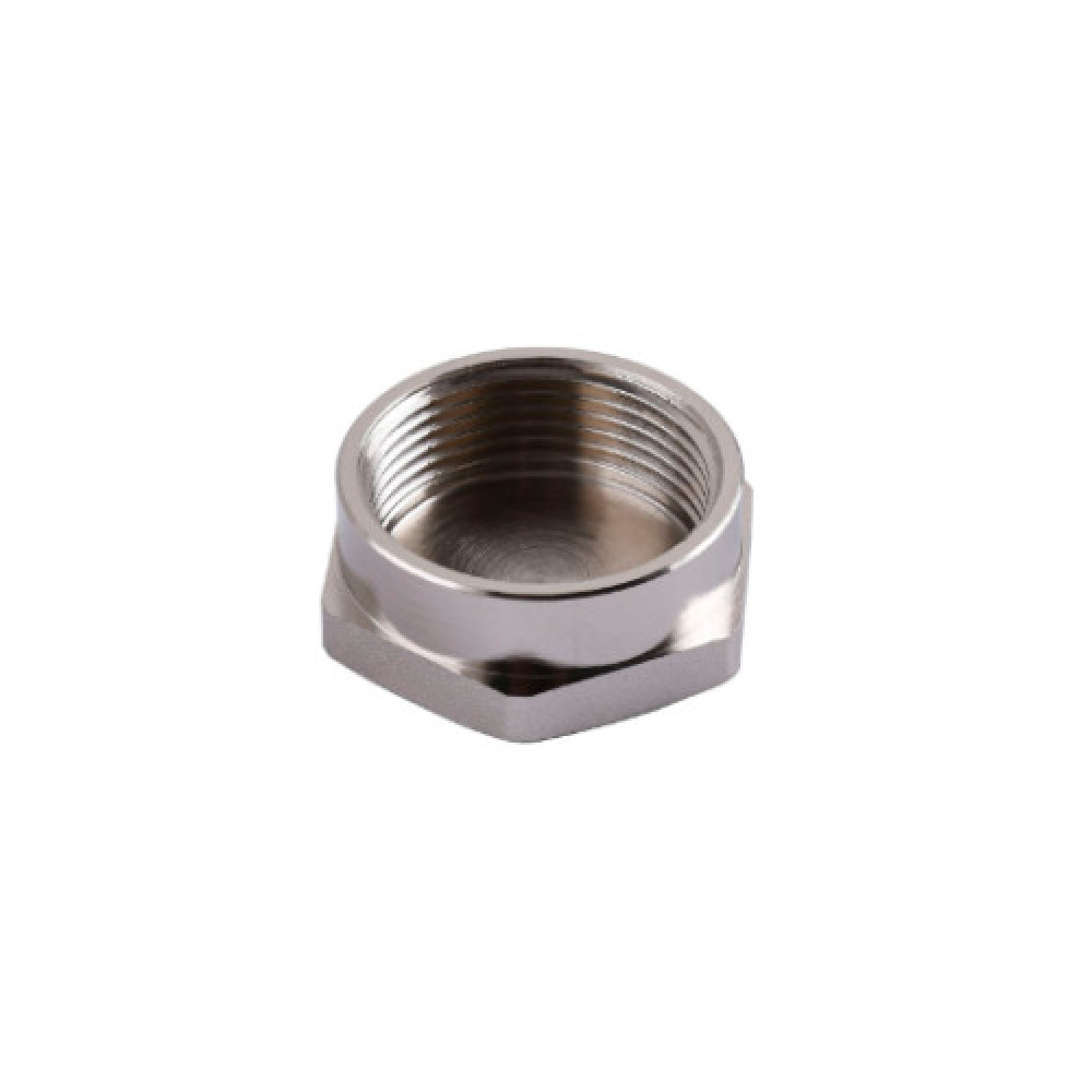 Заглушка з внутрішньою різьбою SOLOMON 1/2″ хром/нікель 4002 N