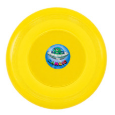 Дитяча іграшка "Літаюча тарілка" Bamsic 034/1BMS(Yellow) діаметр 21 см