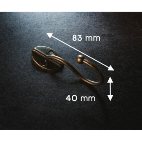 Вешак гарної якості. 83х40мм 1шт