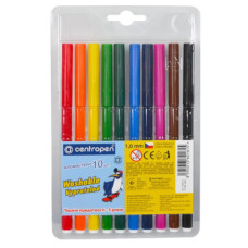 Фломастер 10 кольорів CENTROPEN
