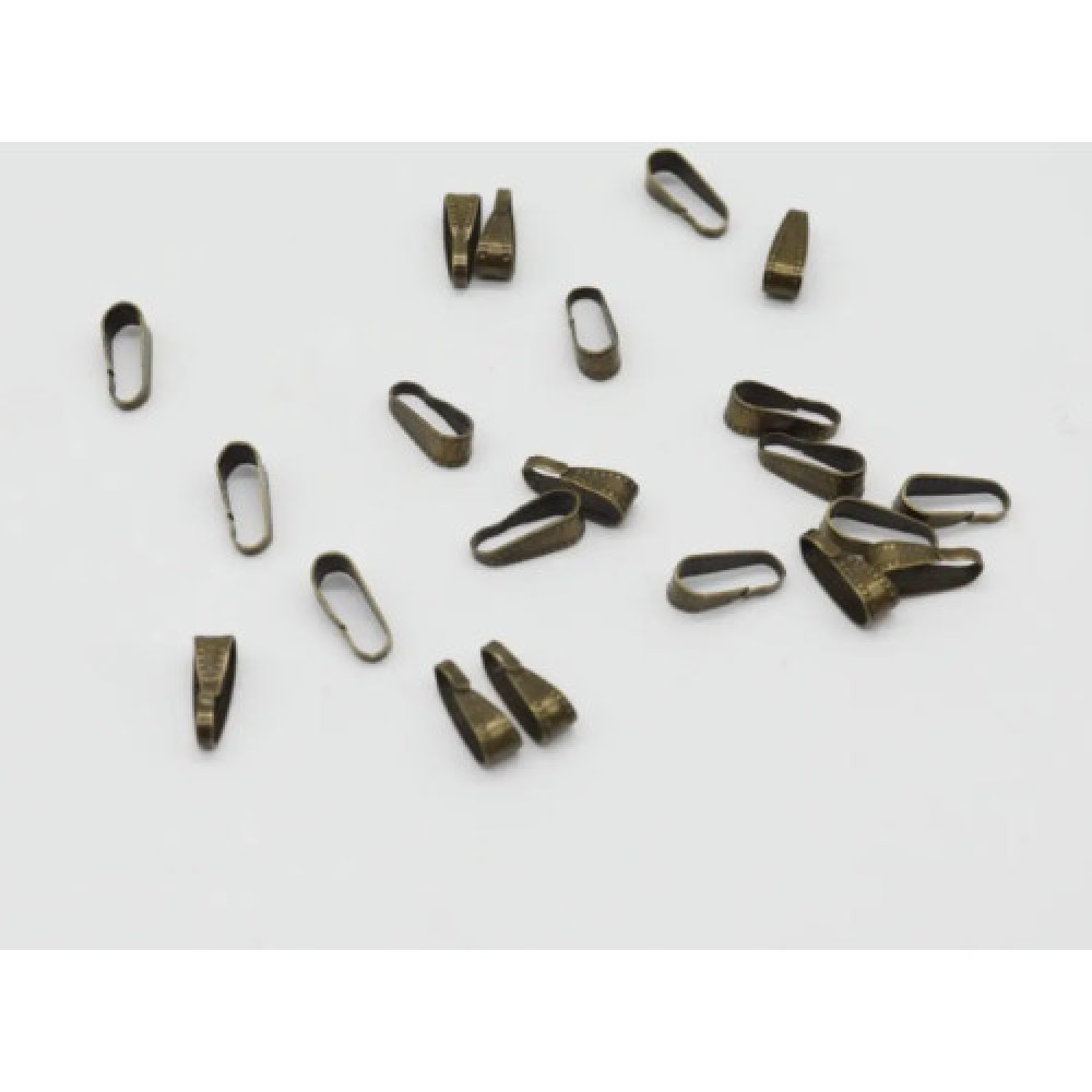 Перехідник з'єднувач золото/стара латунь 12мм (LD-362-3)