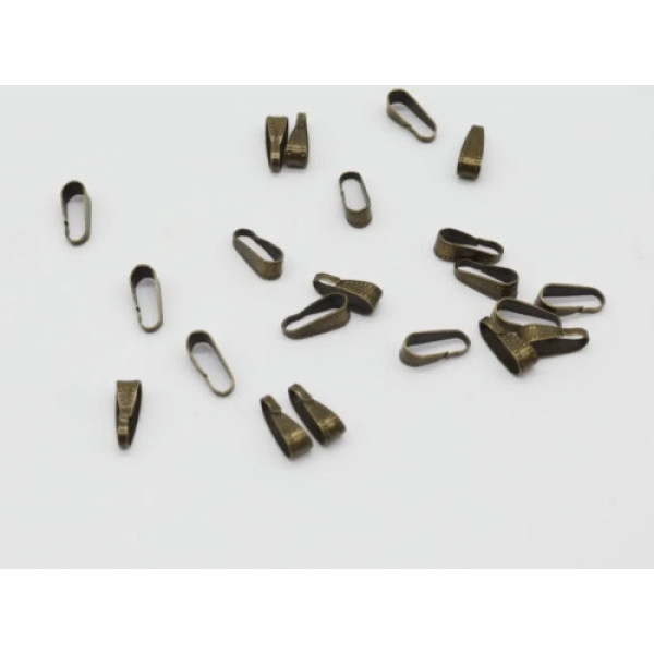 Перехідник з'єднувач золото/стара латунь 12мм (LD-362-3)