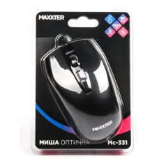 Мишка оптична Maxxter Mc-331 чорного кольору
