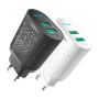 Мережевий Зарядний Пристрій Yoki Led Series YK-2.4Dual 12W (Чорний)