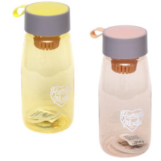Пляшка для води пластик 0,7 літра із ситечком 2315