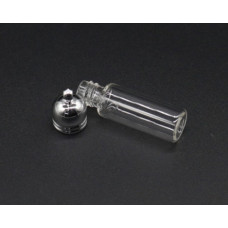 Скляні пляшечки з підвіскою 11х35мм 2мл