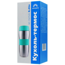 VC-1527UG Кухоль-термос "Vincent" Ultra Green з корозійностійкої сталі 0,45л