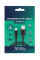 Кабель USB Ridea RC-M124 Soft Silico Type-C 3A (Чорний)