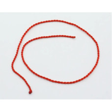 Шнурок на шию. Колір червоний кручений (Z-143)