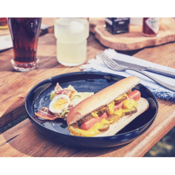 Блюдо глибоке Mezze d=29см P6363 «Luminarc» Friends Time Black