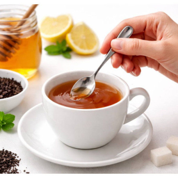 Ложка чайна "Без малюнка" 15,5см 1шт