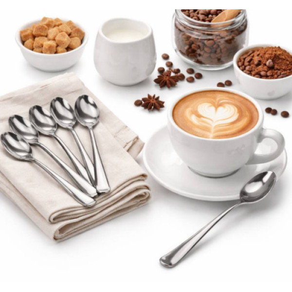 Ложка чайна "Без малюнка" 15,5см 1шт