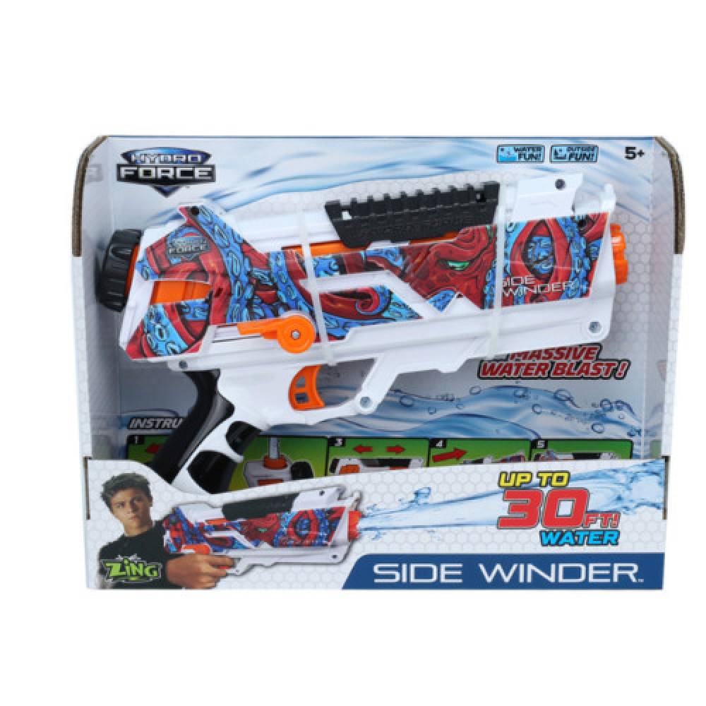 Іграшковий водяний бластер SIDE WINDER Zing ZG658 серії «Hydro Force»