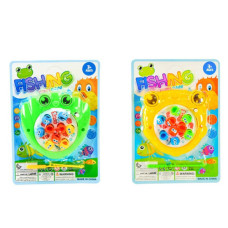 Рибалка арт. 777A магніт., вудка, рибки, планшет 22*4,5*24см (Green)