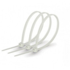 Стяжка кабельна 4х250 біла(100шт)/100 HOROZ