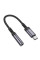 Перехідник Borofone BV24 Type-C to AUX 3.5mm (female) 15cm (Сiрий)