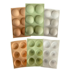 Форма для випікання силікон прямокутна  6місна 102гр.(30*17)см